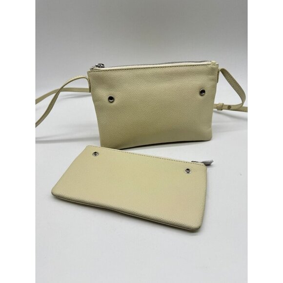 ZADIG & VOLTAIRE Stella wings leather women's crossbody + pouch DEFECTIVE - Picture 7 of 15